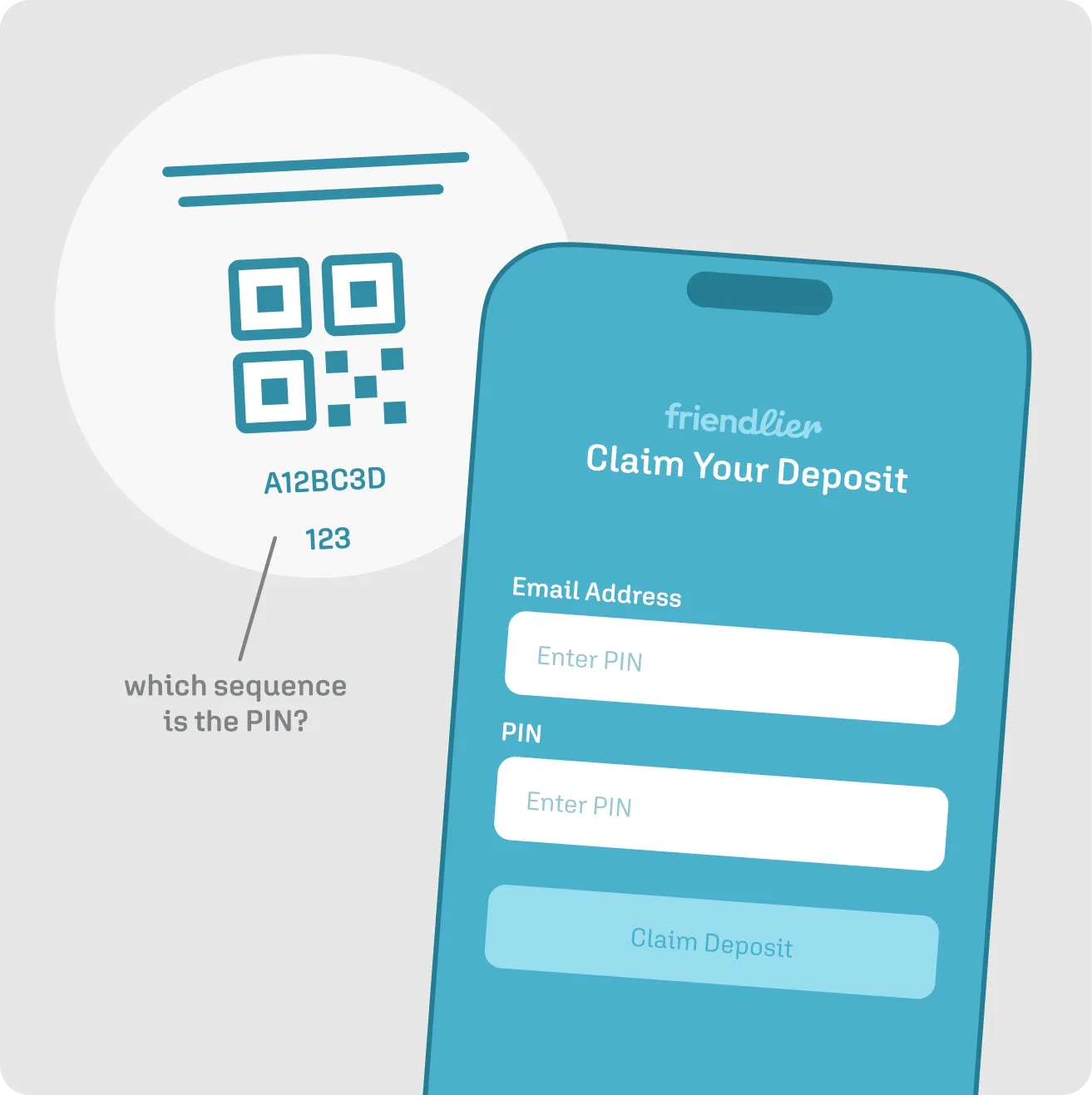 Friendlier insight: confusing deposit-return process